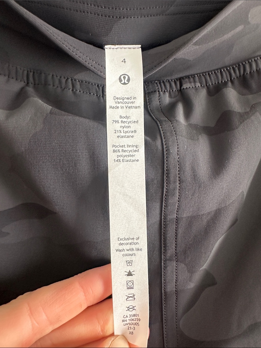 Lululemon Adapted State High-Rise Jogger *28" Heritage 365 Camo Deep Coal Multi - Picture 7 of 13